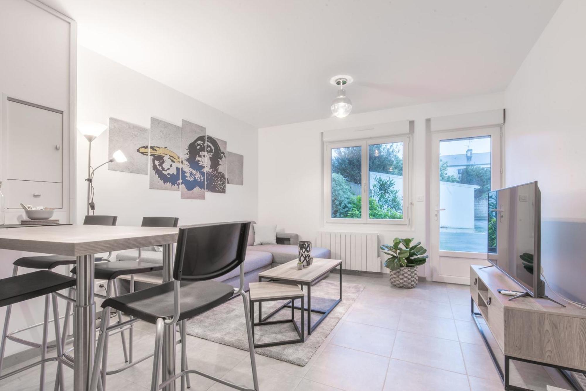 L'Urbain - 600M Gare - Parking Apartment Saint-Nazaire  Luaran gambar